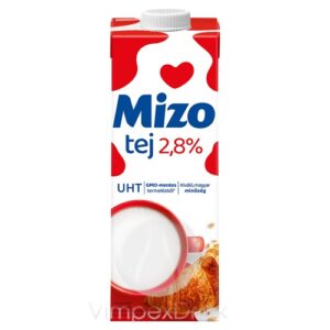 MIZO UHT TEJ 2,8% 1L /12/