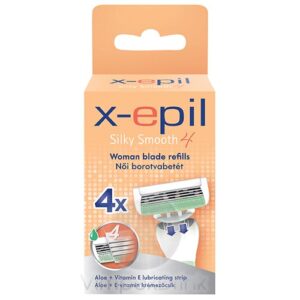 X-Epil Silky Sm. Női borotvabetét 4p/4db